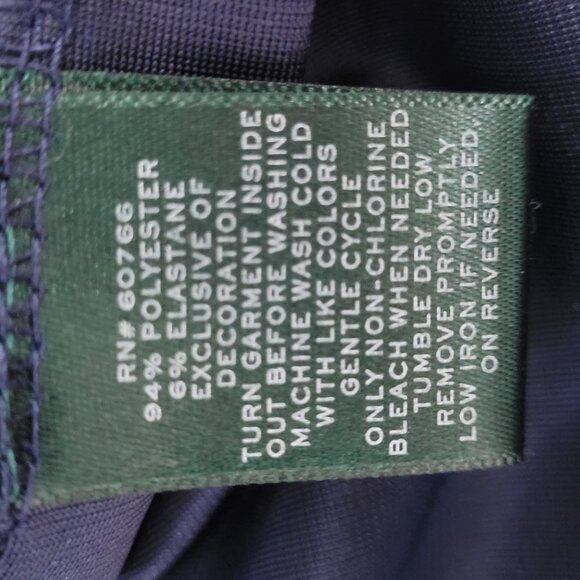 NWT Lauren Ralph Lauren Blue Velvety Velour Zip Long Sleeve Robe Size Small S - Picture 4 of 15